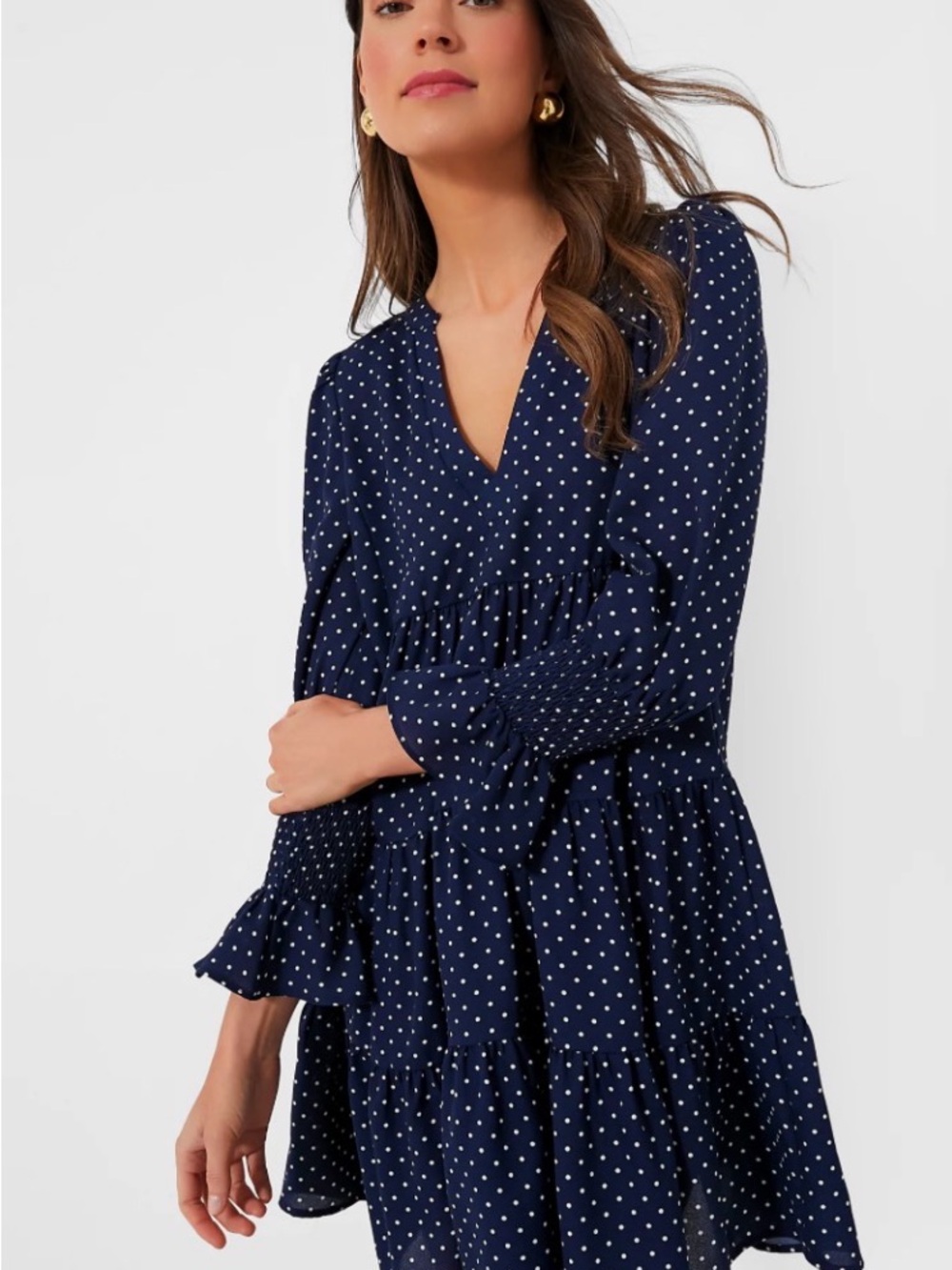 Pomander Place Kenzo
 Navy Polka Dot  Dress